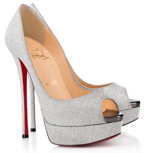 Authentic Christian Louboutin Fetish Peep Platform
